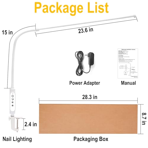 Nail Light for Desk