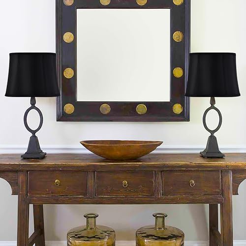 Medium Black Lamp Shade Set of 1