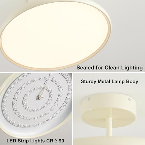Nordic Semi Flush Ceiling Light