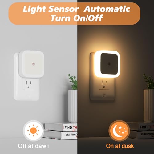 Night Light Night Lights Plug into Wall 8 (8 Count)