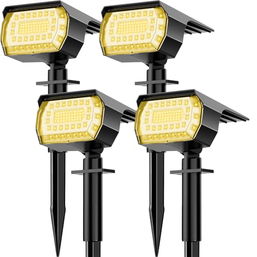 Solar Spot Lights Outdoor (4 Count)