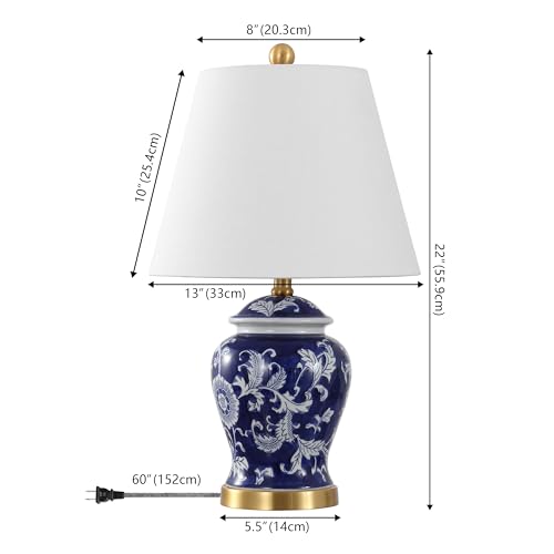 Penelope Ginger Jar 22" LED Table Lamp