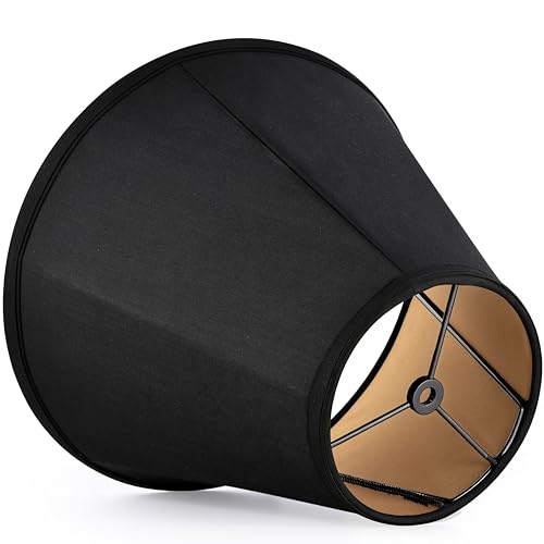 Black Bell Lamp Shades (2 Count)