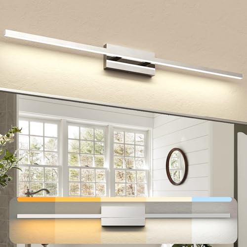 48 inch Chrome Bathroom Vanity Light