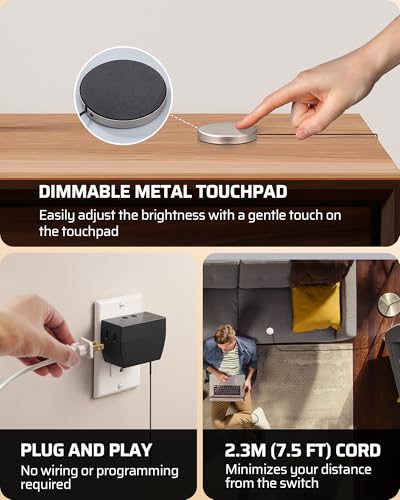 2 Pack Touch Dimmer Switch (2 Count)