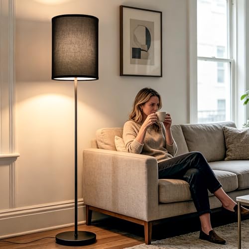 Tall Drum Lamp Shades Set of 2