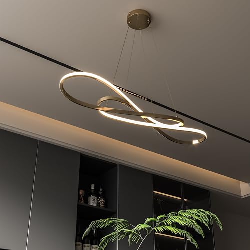 Modern LED Dimmer Chandelier 45W Color Temperature 3000K