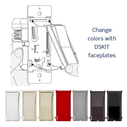 Decora Slide Dimmer Switch for Dimmable LED