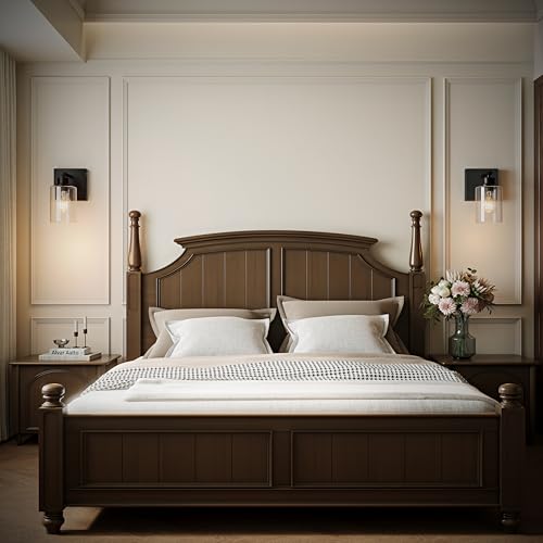 Wireless Battery Operated Wall Sconce Set of Two with Remote Control (2 Count)