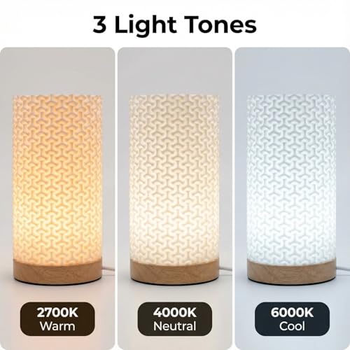 Small Bedside Lamp for Nightstand