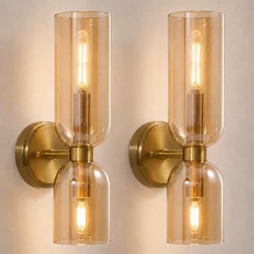 Mid Century Bathroom Wall Sconce (2 Count)