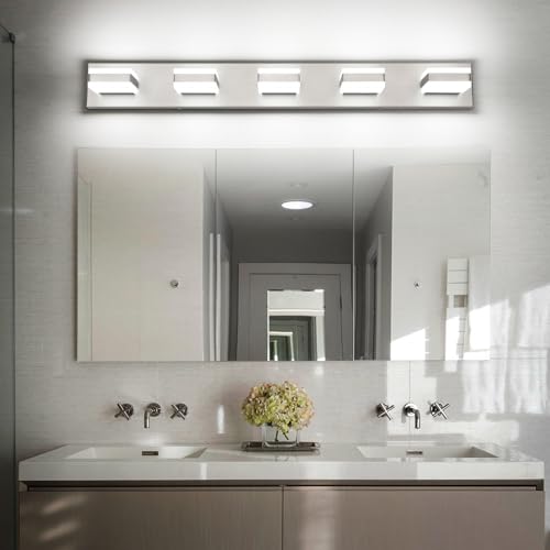 5 Light Bathroom Vanity Light