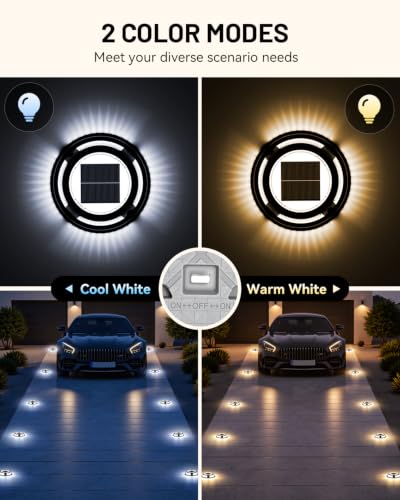 Solar Driveway Lights (12 Count)