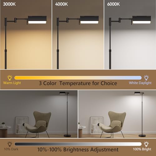 Dimmable LED Pharmacy Floor Lamps