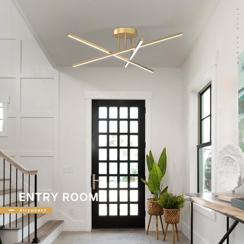 Gold LED Chandelier