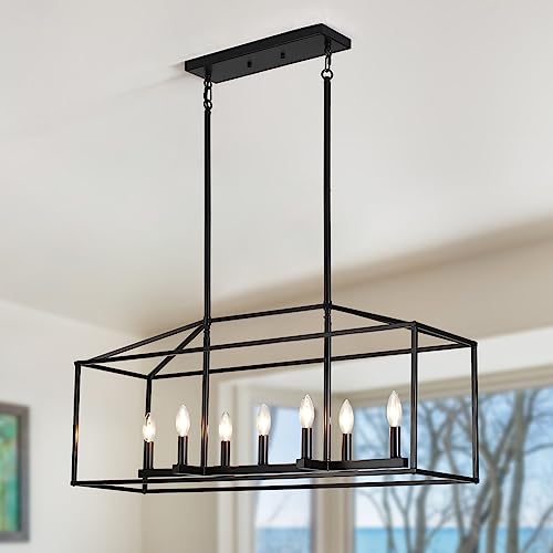 38'' Black Dining Room Light Fixture