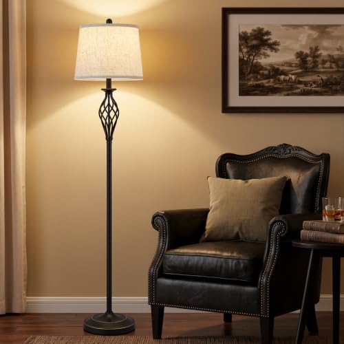 Floor Lamps for Living Room (Black)