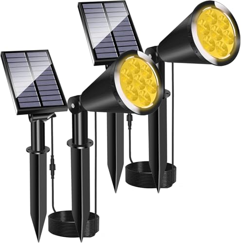 Solar Spot Lights Outdoor (2 Count)