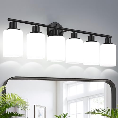 6 Light Bathroom Light Fixtures