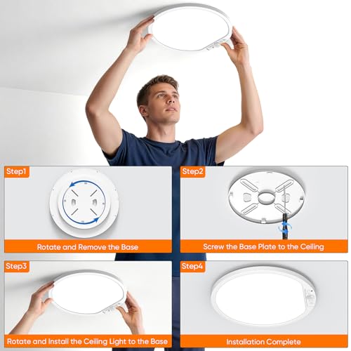 Rechargeable Motion Sensor Ceiling Light