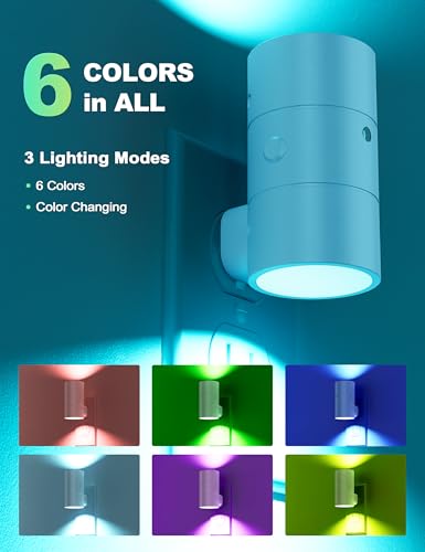 Led Night Light Plug into Wall (2 Count)