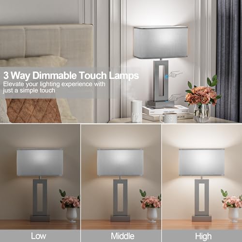 Bedroom Table Lamps Set of 2 (2 Count)
