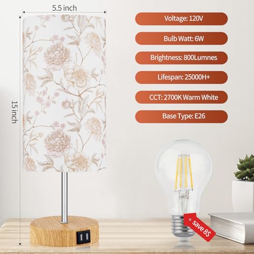 Bedside Touch Lamp