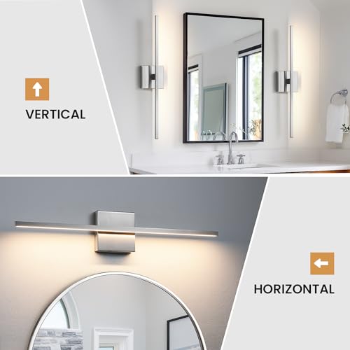 Bathroom Light Fixtures Over Mirror