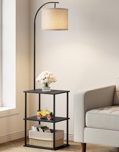 Floor Lamp with Table