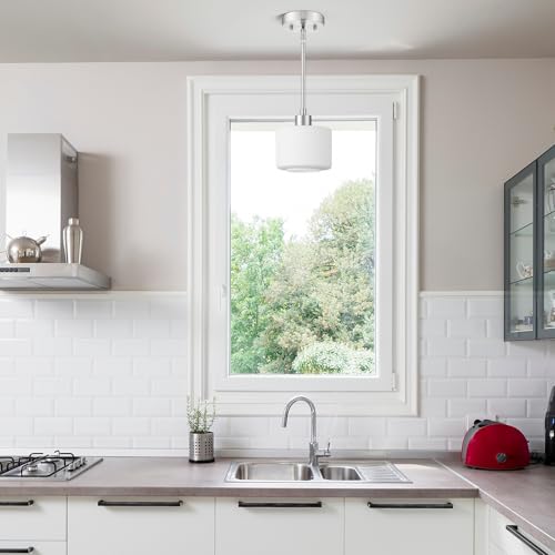 Brushed Nickel Pendant Lights Kitchen Island
