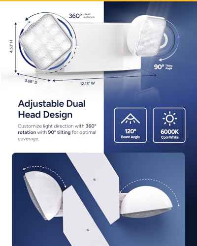 Sunco 12 Pack LED Emergency Lights for Outages (12 Count)