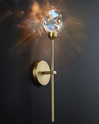 Indoor Crystal Wall Sconce