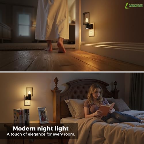 Night Light 2 Pack Night Lights Plug into Wall (2 Count)