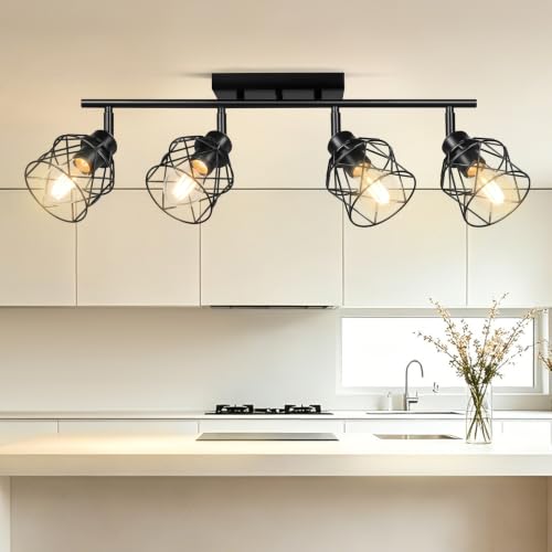 4 Lights Kitchen Lighting Fixtures Ceiling Mount (4-Light)