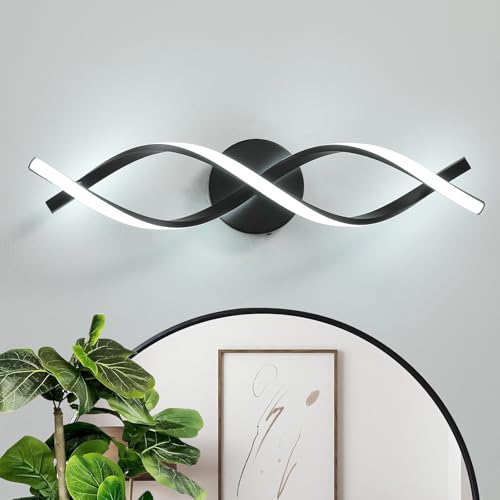 Modern Black LED Vanity Lighting