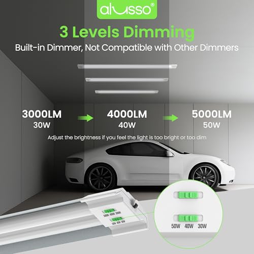 LED Shop Lights 4FT with Reflector (2 Count)