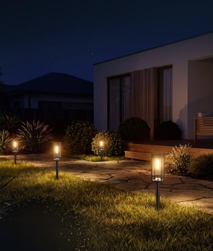 Solar Pathway Lights Outdoor (2 Count)