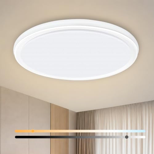 15 Inch LED Flush Mount Ceiling Light (White)