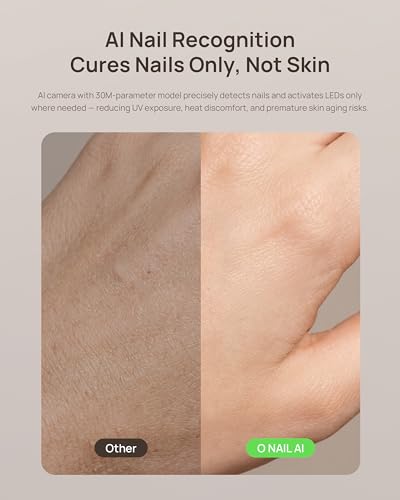 AI UV LED Nail Lamp for Gel Nails