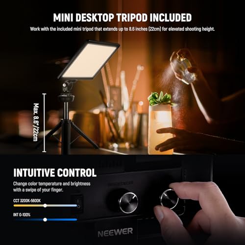 9" LED Video Light Panel