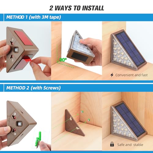 Solar Stair Lights (12 Count)