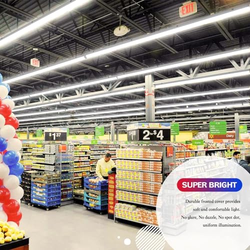 110W LED Linear Strip Lights 8FT LED Shop Lights (4 Count)