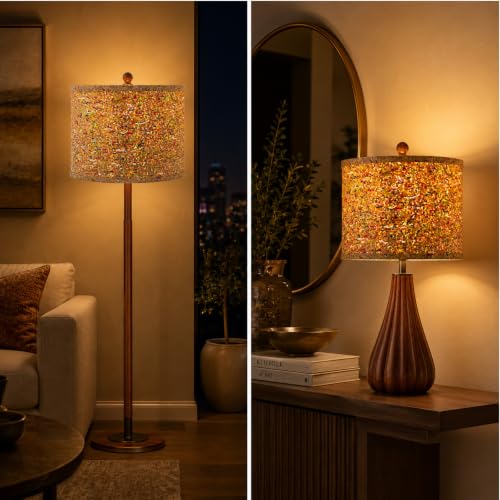 13x10 Inch Drum Lamp Shades set of 2 (2 Count)
