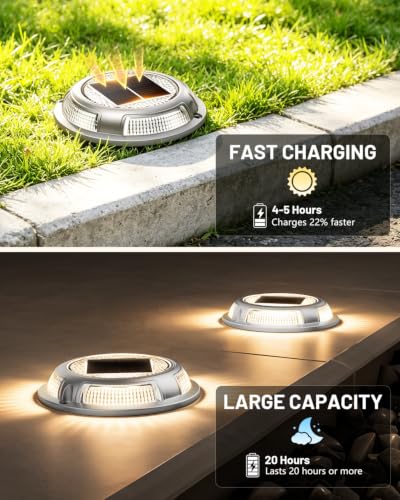Solar Driveway Lights (12 Count)