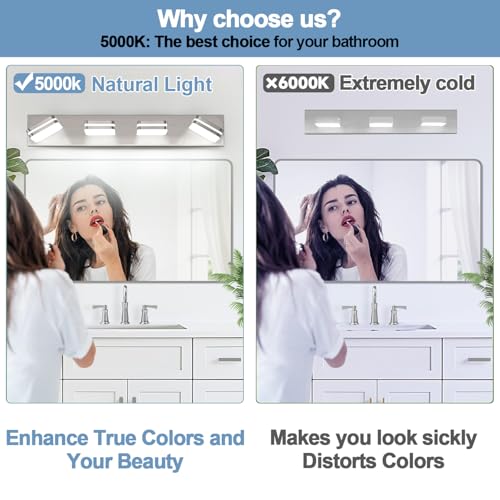 360° Rotate LED Bathroom Vanity Light Fixtures