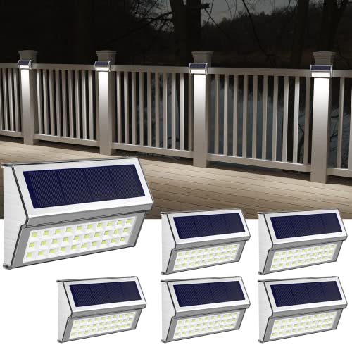 Solar Deck Lights (6 Count)