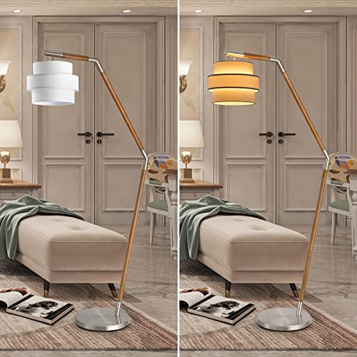 3 tier Drum Lamp Shade for Pendant Lighting Floor Lamps Replacement Shade