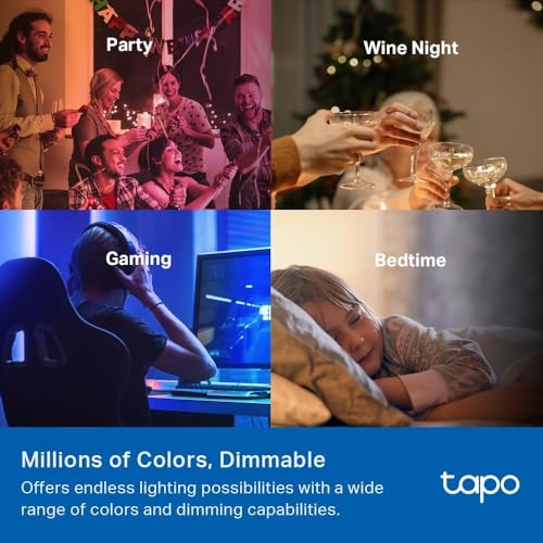 Multicolor Dimmable Smart Light Bulbs