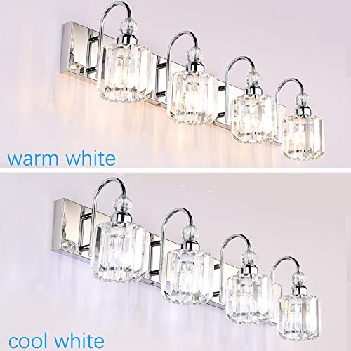 Modern LED Crystal Bathroom Vanity Lights 4