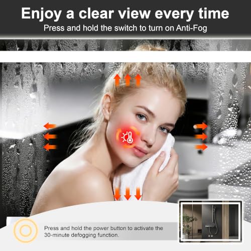 LED Bathroom Mirror with Lights